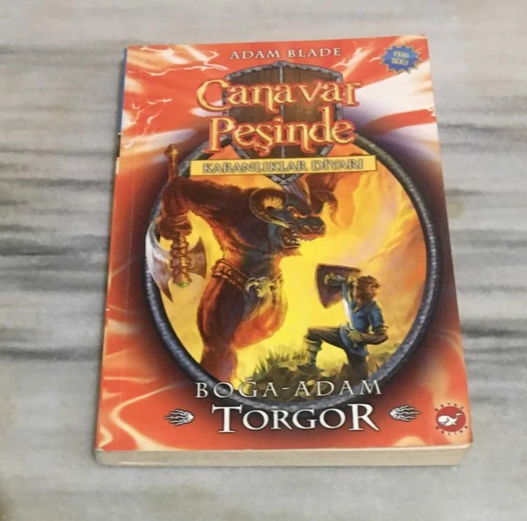 BOĞA - ADAM TORGOR Canavar Peşinde KARANLIKLAR DİYARI (Sahafiye Kitap) ürün görseli 1