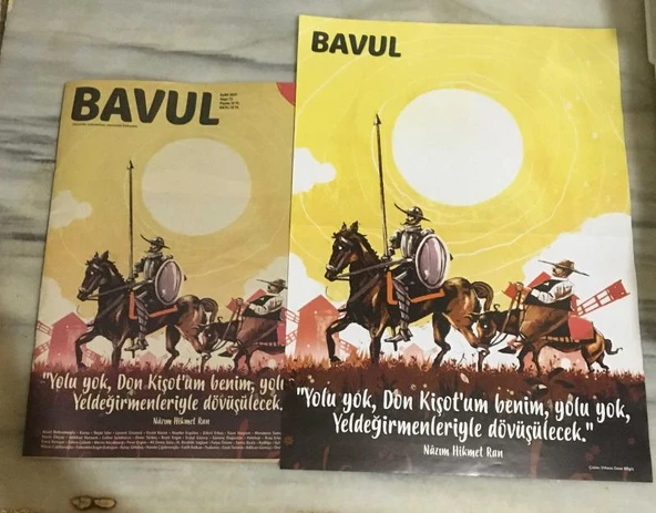 BAVUL Eylül 2021 Sayı 72 ( posterli ) (Sahafiye Kitap)