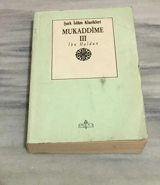 MUKADDİME III ( 3 ) (Sahafiye Kitap) ürün görseli 1