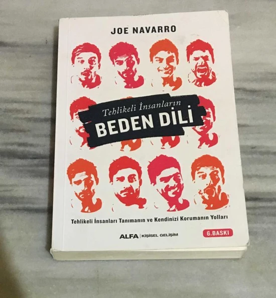 Tehlikeli İnsanların BEDEN DİLİ 6.BASIM (Sahafiye Kitap)