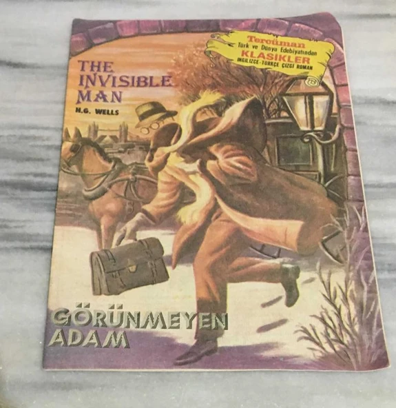 THE ENVISIBLE MAN Görünmeyen Adam ( çizgi roman ) (Sahafiye Kitap)