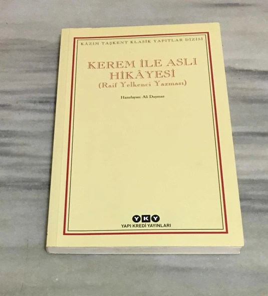 KEREM İLE ASLI HİKAYESİ Raif Yelkenci Yazması (Sahafiye Kitap)
