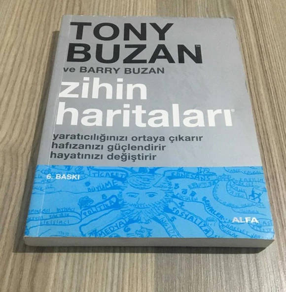 ZİHİN HARİTALARI 6.BASKI (Sahafiye Kitap) ürün görseli 1