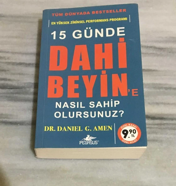 15 GÜNDE DAHİ BEYİN'E NASIL SAHİP OLURSUNUZ (Sahafiye Kitap)