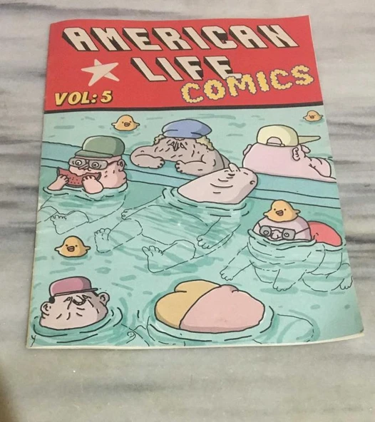 AMERICAN LIFE COMICS Vol:5 (Sahafiye Kitap)