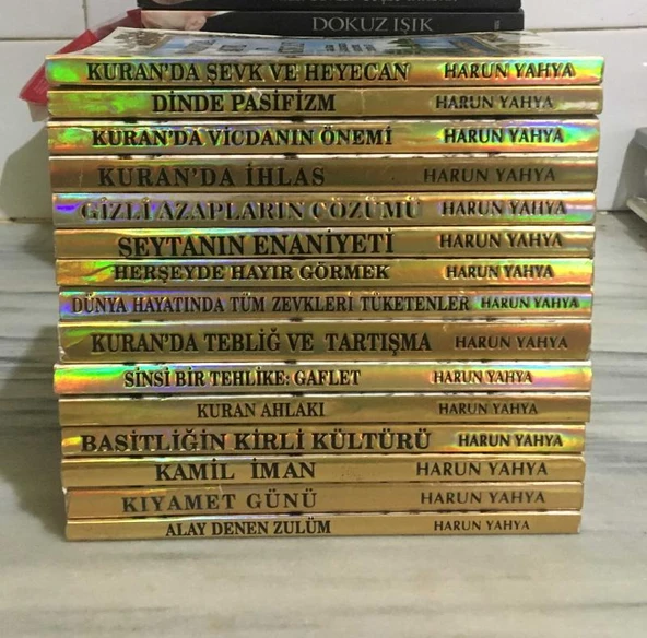 Araştırma Yayıncılık - HARUN YAHYA ( Adnan Oktar ) 15 KİTAPLIK SET (Sahafiye Kitap) ürün görseli 1