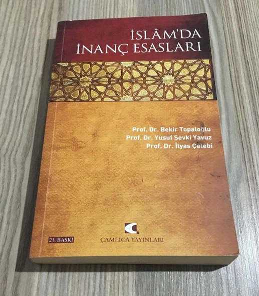 İSLAM'DA İNANÇ ESASLARI 21.BASKI (Sahafiye Kitap) ürün görseli 1
