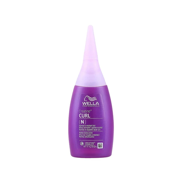 Wella Creatine + Curl (N) Perm Emulsion Normal ve Dayanıklı Saçlar İçin 75 ml - 2