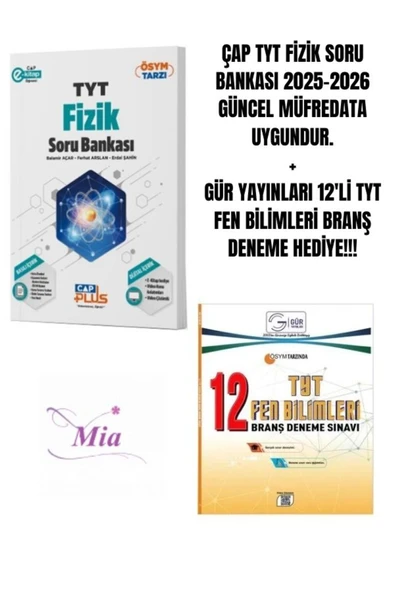 ÇAP YAYINLARI TYT FİZİK SORU BANKASI HEDİYELİ - 1
