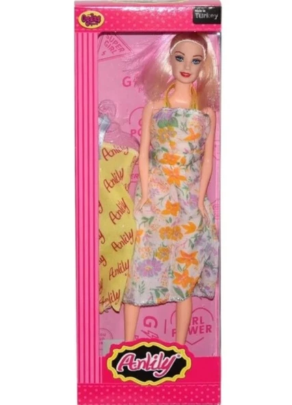 Oydaş Anlily Yedek Elbiseli Bebek 2288 - 3