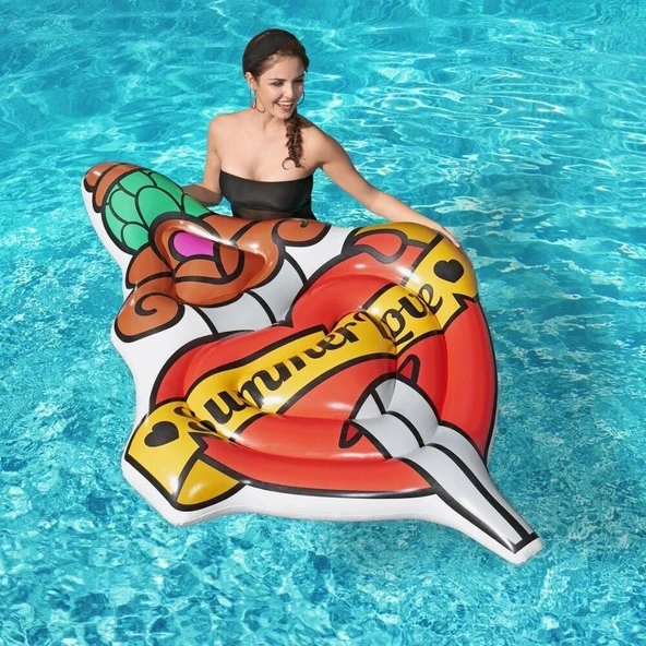 Deniz Yatağı Yaz Aşkı Dövmeli - 43265 - 4