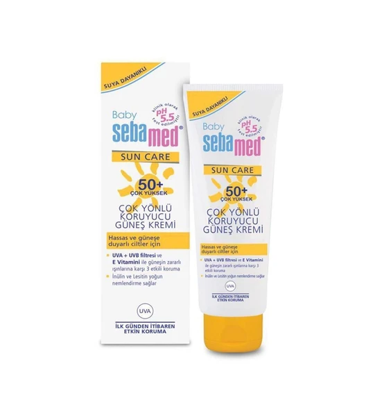Sebamed SPF50 Bebek Çok Yönlü Koruyucu Güneş Losyonu 75 ml - 1