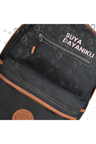 NPO nJoy 16" Unisex Notebook & Günlük Sırt Çantası  NJ01BLCK Siyah - 7