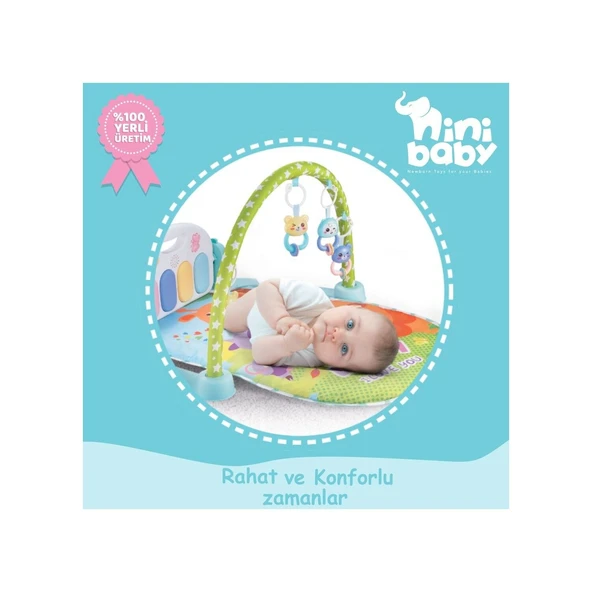 Erdem Piyanolu Oyun Halısı ER-111 - Resim 2