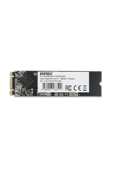 Everest EV-M2SSD256 256GB 550/450 M.2 SSD - 1