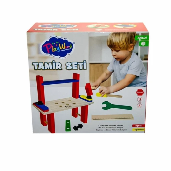 Play Wood Ahşap Tamir Seti 397 - 2