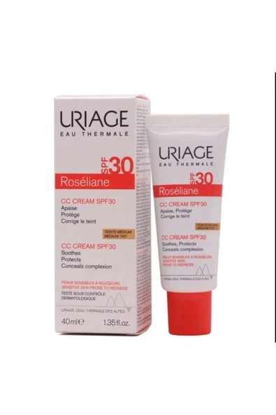 Uriage Roseliane Kızarıklık Eğilimi Olan Hassas Ciltler Için Cc Krem 40 ml ürün görseli