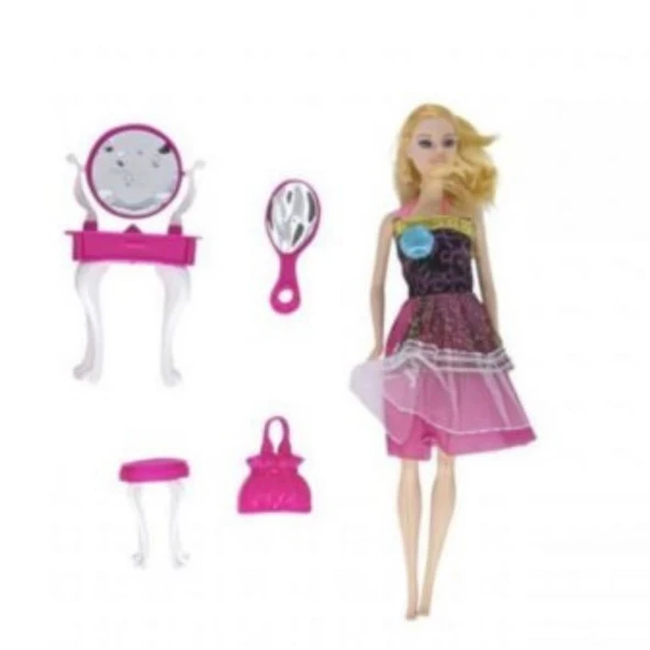 Night Style Aksesuarlı Bebek - 02266 - Resim 3