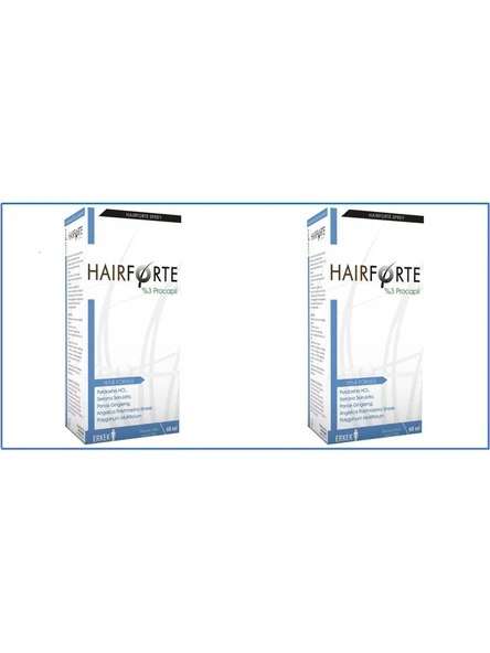 Hairforte Sprey Erkek 60 ml 2 ADET - 1