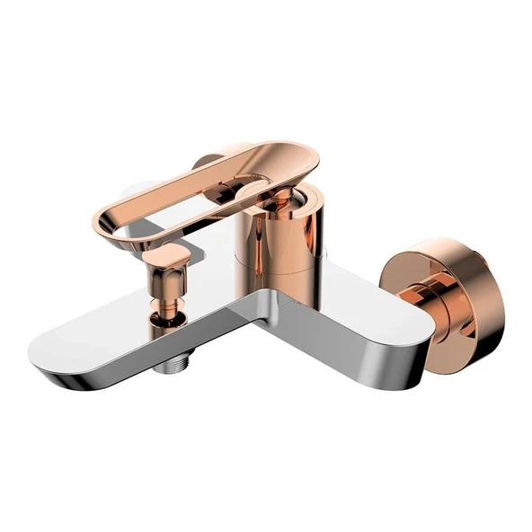 BİEN BANYO BATARYASI HERMES KROM ROSE GOLD ürün görseli