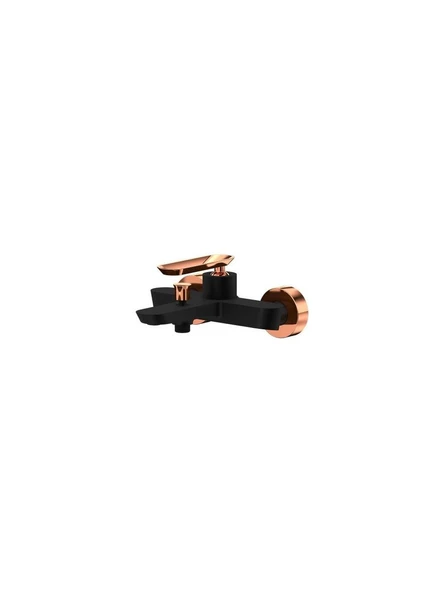 BİEN BANYO BATARYASI HERMES SİYAH- ROSE GOLD - 1