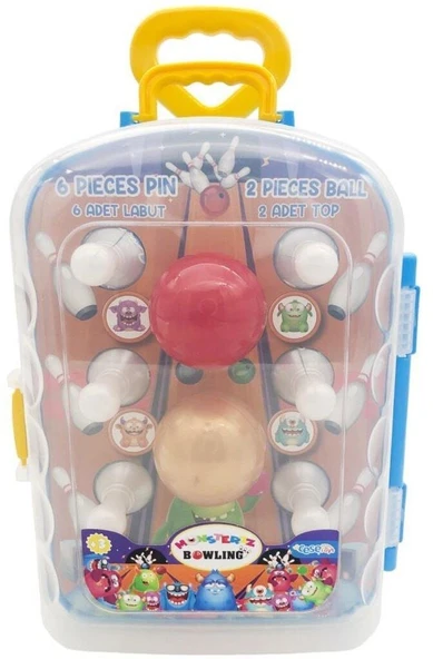Çek Çek Bavullu Bowling Set CESE-10038 - Resim 3