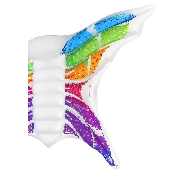 Gökkuşağı Kelebek Şekilli Yatak - 43261 - Resim 3