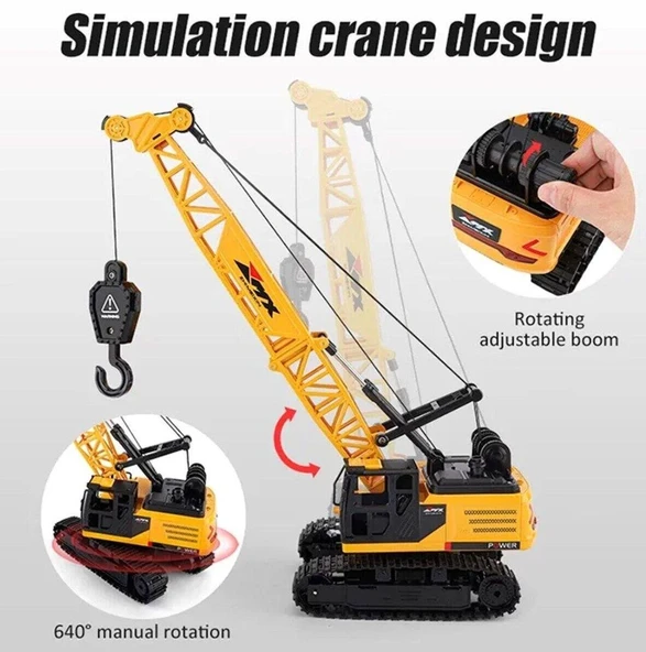 Pasifik Uzaktan Kumandalı Vinç Z6830A - Resim 4