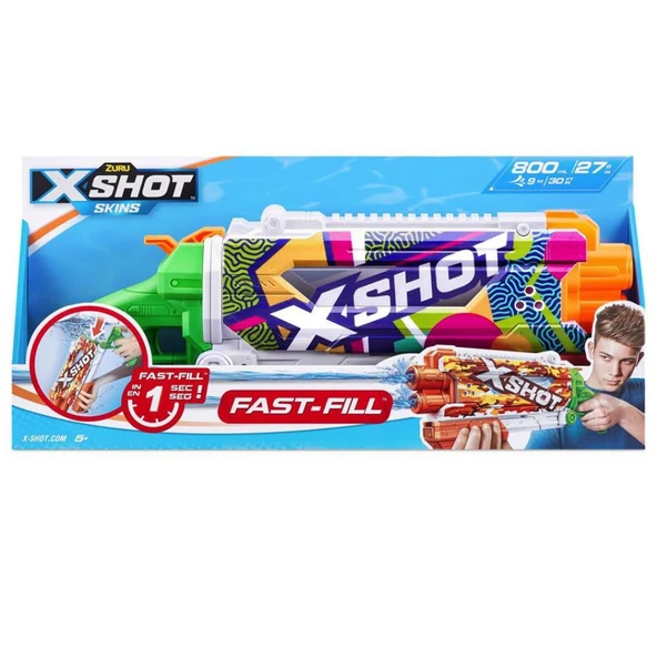 X-SHOT Su Tabancası - Hızlı Doldurma Fonksiyonlu - 11855 ürün görseli