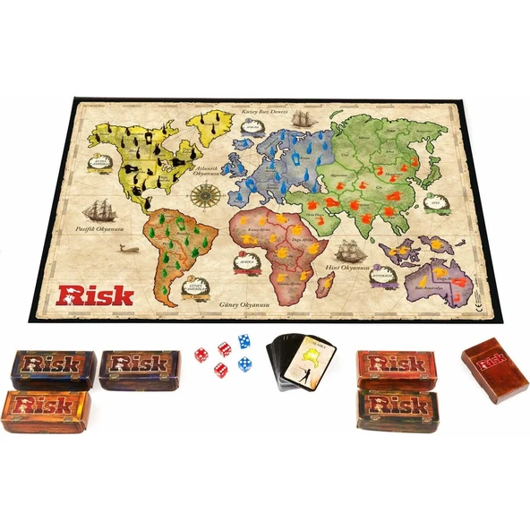 Hasbro Risk Strateji Oyunu B7404 - Resim 2