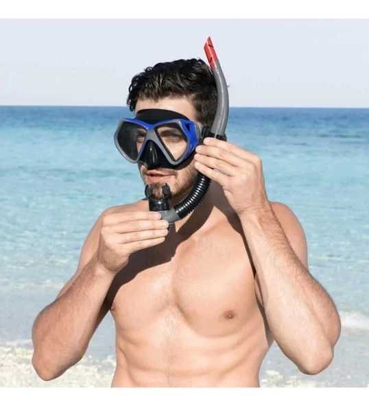 24069 - BESTWAY MASKE SNORKEL TEMP SILIKON  6 - 4