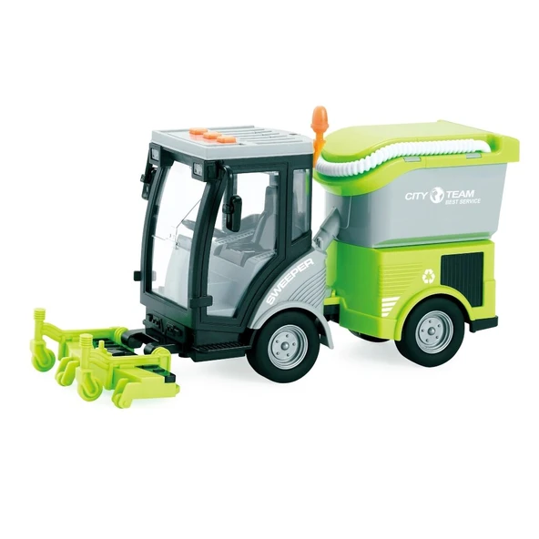 Vardem Sürtmeli Sesli Işıklı Temizlik Aracı WY682A-B - Resim 2