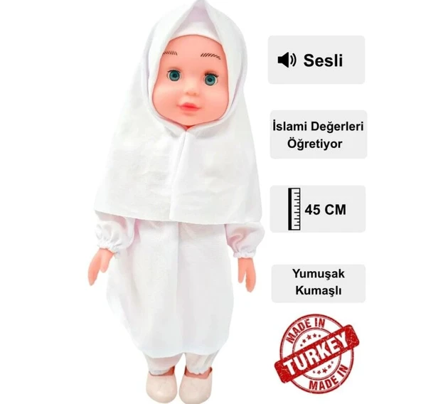Global Sesli Tesettürlü Bebek - Resim 4