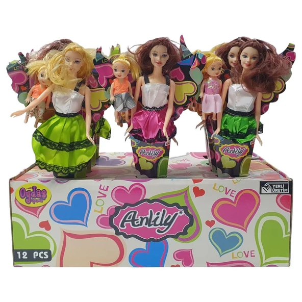 Anlily 2 li Külahlı Bebek - 02286 ürün görseli