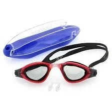 BERMUDA Yüzme Gözlüğü Silikon Kayışlı Antifog Buğu Önleyicili - 1772 Kırmızı ürün görseli