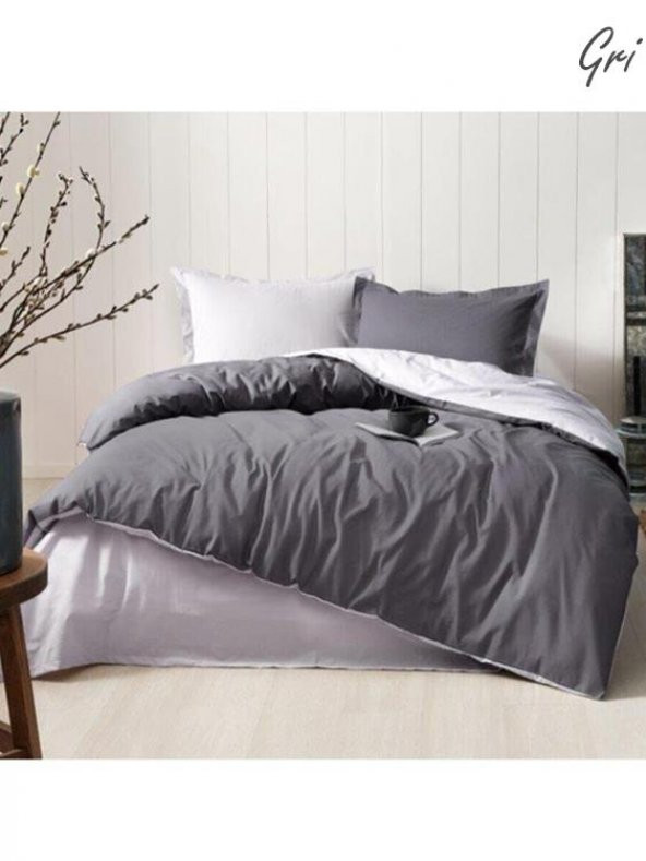 Özdilek Ranforce Nevresim Takımı Tek Kişilik Colormix Antrasit - 2