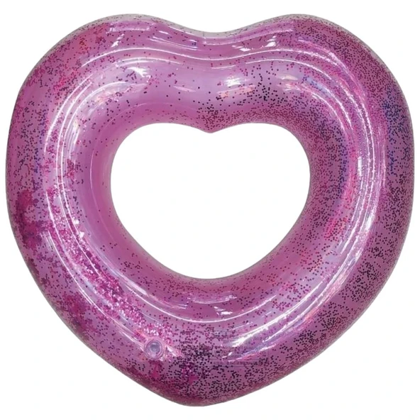 Kalp Desenli Simit 65 cm - 1909017 - Pembe ürün görseli