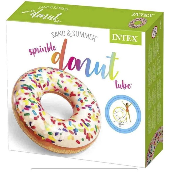 56263 - INTEX - SERPME DONUT SIMIT (114Cm) - Resim 2