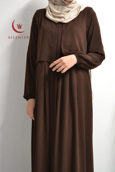 Medine İpeği Cepken Model Ferace - 5