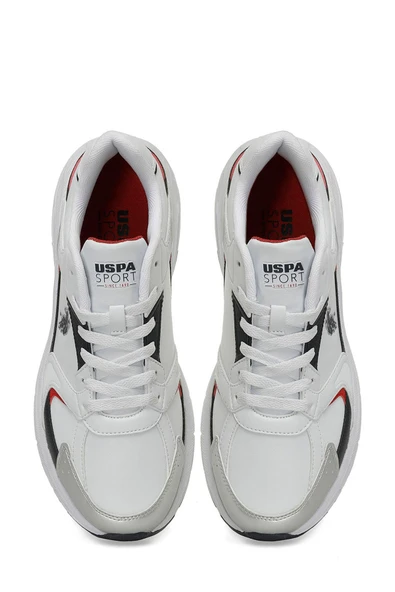 U.S.Polo Assn. FELIX Beyaz Erkek Sneaker 40 - Resim 4