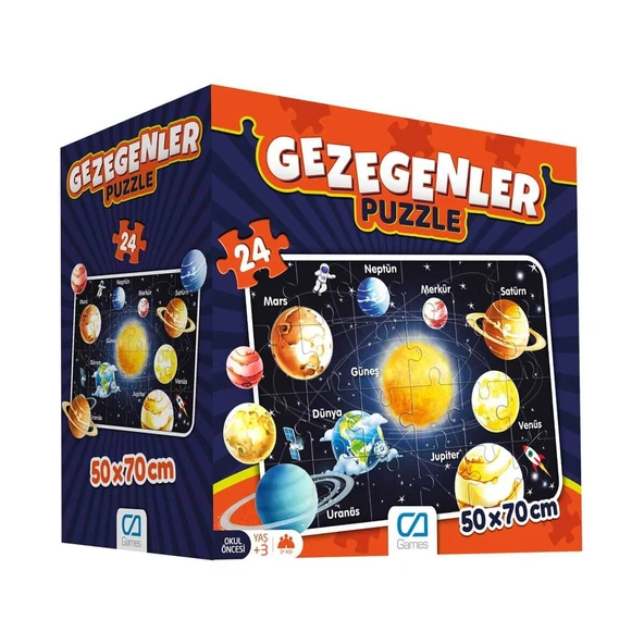 Games Gezegenler Eğitici Puzzle 5026 ürün görseli 1