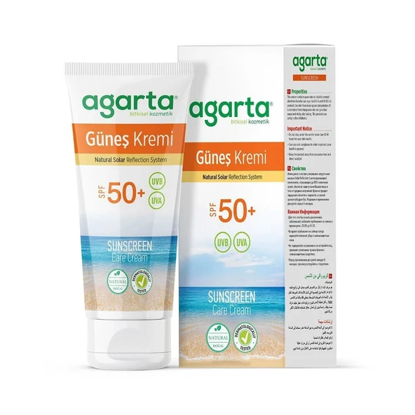 Agarta Doğal Güneş Kremi SPF 50+ 100ml ürün görseli
