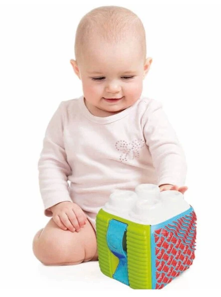 Clementoni Baby Soft Clemmy Yumuşak Blok Duyusal Küp 17902 - 2