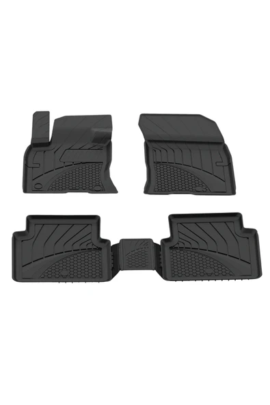 Sahler Premıum Ford Kuga 2020 ve Sonrası 4.5D Paspas 3D Rizline Bagaj Havuzu - Resim 5