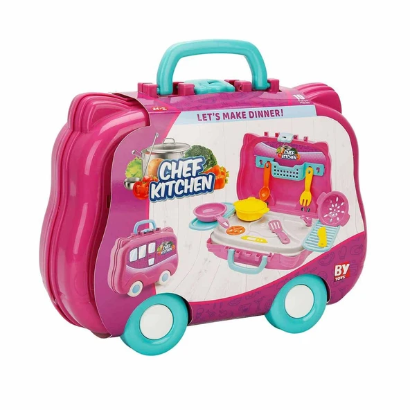 Öz Bayraktar Mutfak Seti Valiz - Resim 3