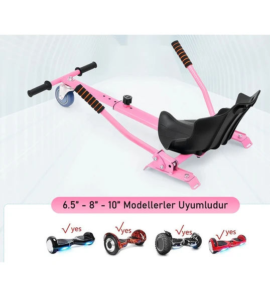 Hover kart Elektrikli Kaykay Hoverboard Aparatı Tüm Modellerle Uyumlu + 2 Adet Hediye Cırt - 5
