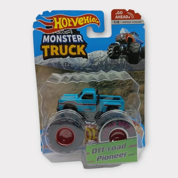 Mini Off-Road Araçlar - Açık Mavi - 4