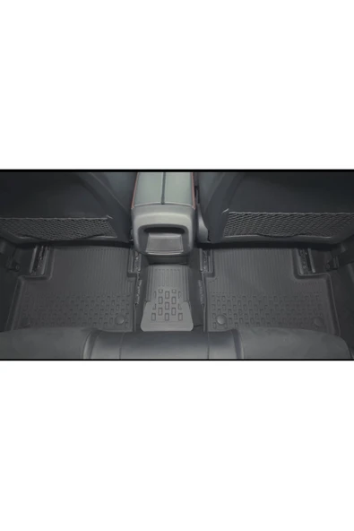 Sahler Mercedes CLA 2019 ve Sonrası 4.5D Paspas 3D Rizline Bagaj Havuzu Set - 3