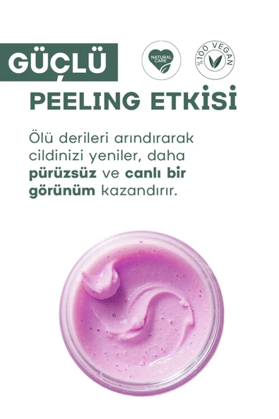 Noreana Doğal Formüllü Body Scrub 500 ml - Siyah Orkide Özlü Cilt Yenileyen Arındırıcı Vücut Peelingi - 3