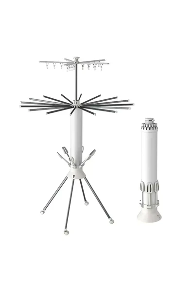 Katlanabilir Ahtapot Çamaşır Kurutma Askısı - Kule Çamaşır Askılığı Ek Ayakkabı KurutmalığıOR-02 - 3